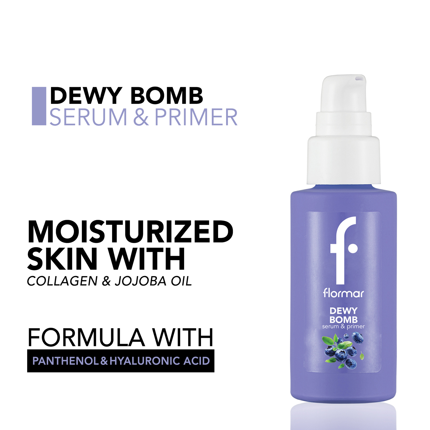 Flormar Dewy Bomb Serum & Primer Acai Berry - Slika 3